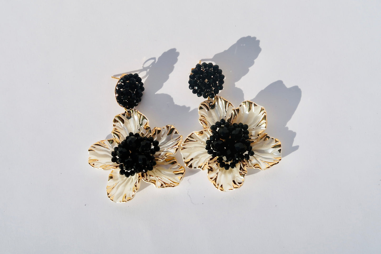 Handmade Acrylic Flower Earrings