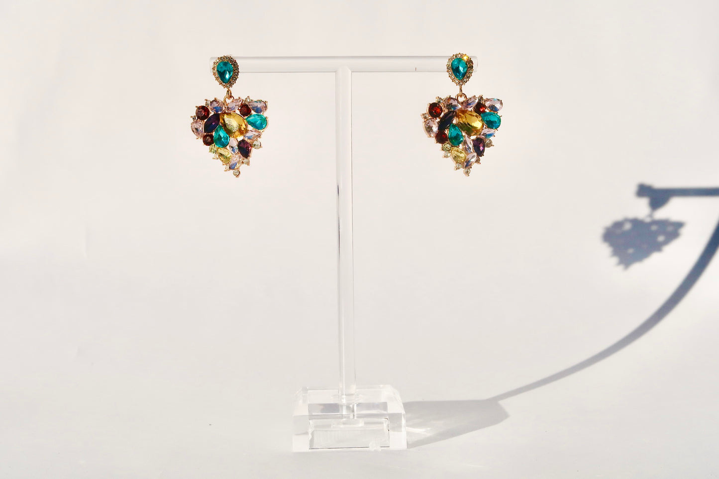 Colorful Zircon Earrings